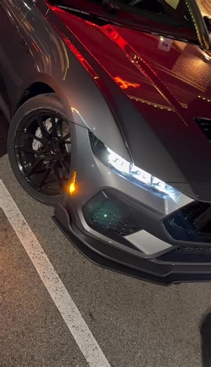 Night Pony: The Ford Mustang GT Under Night Lights