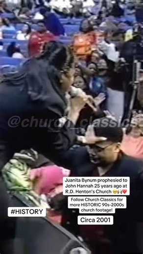 Juanita Bynum Prophesied to John Hannah (2001)