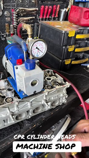 Rebuilding Cylinder Heads in a CPR Machine Shop