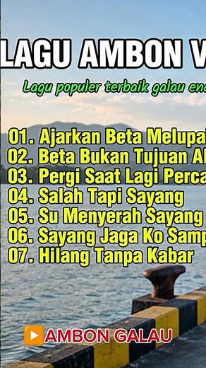 LAGU AMBON VIRAL 2026 || AMBON POPULER || FULL ALBUM