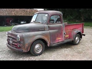 1952 Dodge B3B Pilot House Half ton pickup truck 5 window