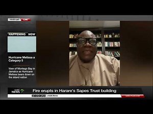 Discussion | Fire erupts in Harare's SAPES Trust Building: Tendai Biti