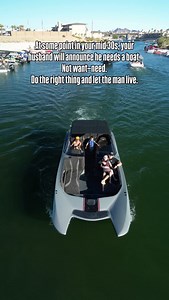 Wife POV: He needed a boat. I became the captain. Together we’re out here in a 280W Python with a Stage 3 Mercury 600 just making it work. 😂 #CobraPerformanceBoats #280WPython #Mercury600 #StageThreePower #PerformanceBoats #BoatLife #LakeDays #ChannelCruise #BoatCouple #WomenWhoBoat #BoatCaptain #LakeHavasuLife #HavasuBoats #FamilyBoating #PowerBoats #BoatingLifestyle #BoatersOfInstagram #BoatObsessed #LakeVibes #WeekendOnTheWater | Cobra Performance Boats