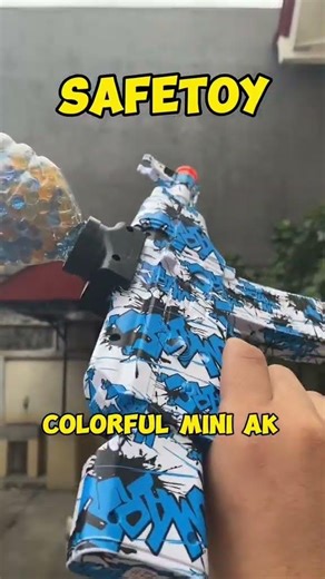 Mini AK Gel Blaster: Tiny but MIGHTY! 🔫💥