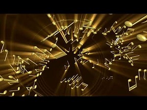 Music Notes Motion Graphics, No Copyright Videos, Motion Background , Animation, Video Clips. ☯37