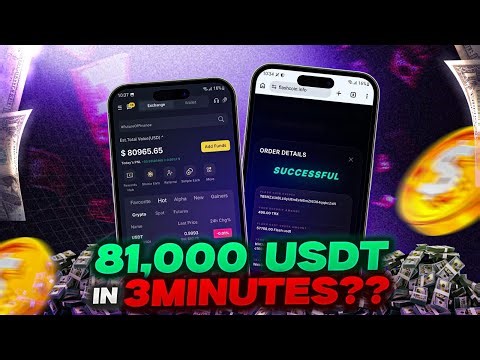 I Generated 81,000 Flash USDT in 3 Minutes 😱 | Web Software Live Test