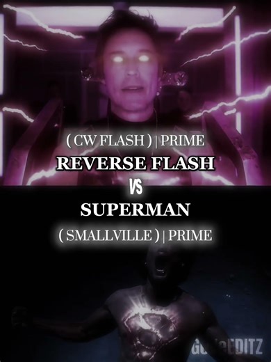 Reverse flash vs smallville superman