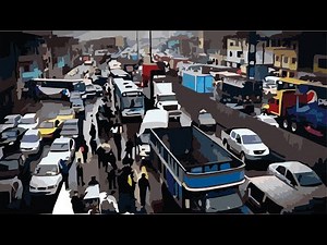Efecto de Sonido de tráfico pesado en la ciudad / Sound Effect of heavy traffic in the city