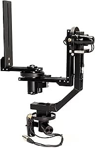 PROAIM Spin-3 3-Axis/2-Axis Motorized Pan Tilt Head w 12V Joystick Controller for Camera Jib Crane. 15kg/33lb Payload, 360° Smooth & Precise Moves. Robust, Inaudible Operations + Bag (PT-Spin-3)