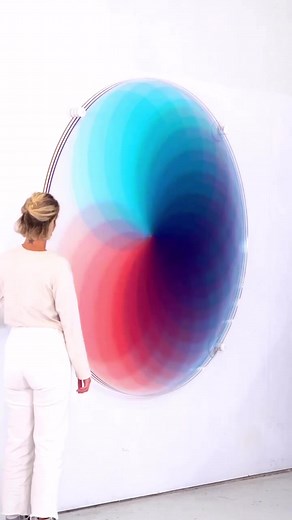 Subtractive Variability Collection by Felipe Pantone | Art Installation