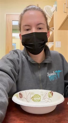 SPIRAL Foundation on Instagram: "Instant Snow! ❄️ 😊 ❄️ Instant snow is a fun activity for tactile exploration, supporting regulation, tactile discrimination and fine motor skills. In this video we pour the packet of instant snow into a bowl and add water to it a little at a time to get the fluffy snow. The more water you slowly add the bigger your snow pile gets! For clients sensitive to tactile input you can use gloves, a spoon or have a napkin nearby to wipe your hands. Try adding color, text