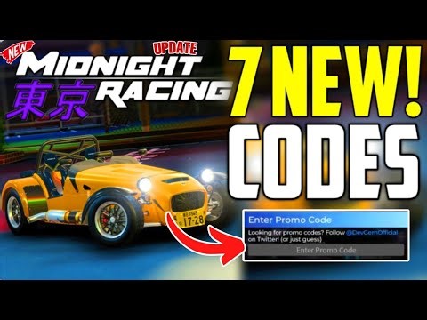 ⚠️New UPDATE!💥[CODE]⚠️ Midnight Racing Tokyo CODES 2025-ROBLOX | OCTOBER UPDATE 2025 ROBLOX UPDATE