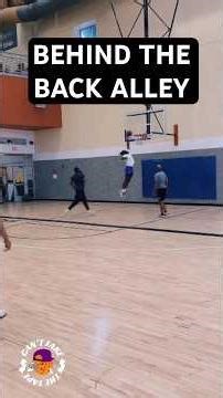 Behind The Back Alley Oop in Pickup Basketball 😳 24 Hour Fitness Paramus NJ Open Run