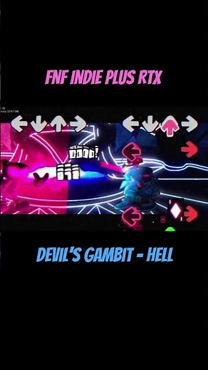 FNF| Indie plus RTX Version 1.0.0 (Week Cuphead +) Devil's gambit-hell #fnfindiecross #cuphead #fnf