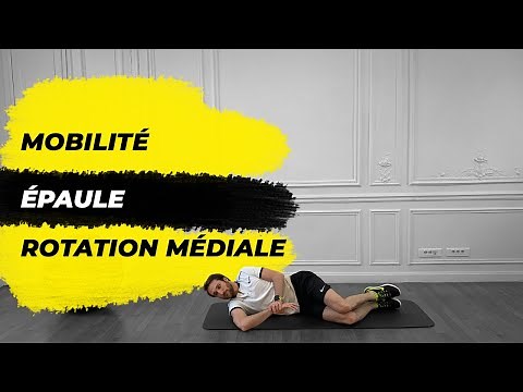 Mobilité Épaule rotation Médiale Sleeper Stretch