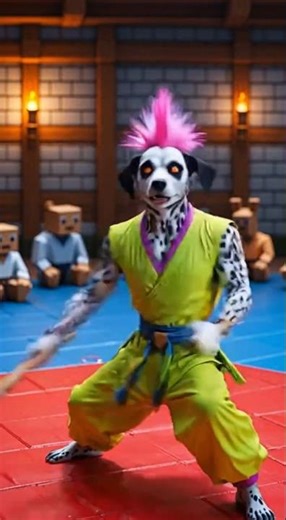 Watch This Dog OBLITERATE a Watermelon #satisfying #minecraft