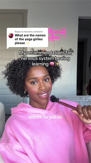 Replying to @Vonné @Devi Daly Yoga & @Shaun on YT!! #nervoussystem #somatichealing #yinyoga #podcastrecommendations