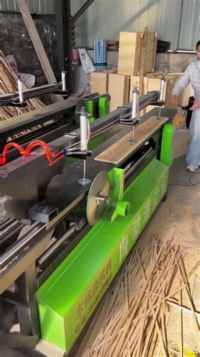 High-speed automatic edge trimming saw #automatic edge trimming saw #high-speed