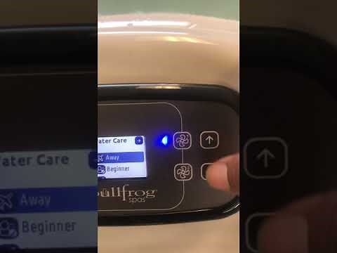 Bullfrog X Series Spa Control Pad Part 1