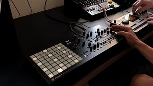 5.8K views · 52 reactions | Medusa chords take one. Hey, it's Friday! We've prepared few quick demos of Dreadbox & Polyend Medusa Hybrid Synthesizer. The polyphonic modes are almost ready, here you can hear basic voices, from nice and smooth to a bit harsh and rough. Audio is recorded straight from the mixer, all sounds besides drums are Medusa. | Polyend | Facebook