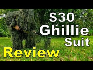 Random Reviews Ep. 91: $30 Camo Ghillie Suit from Ebay