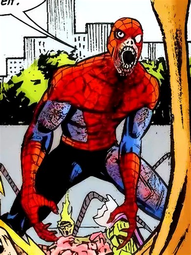The Zombie Spiderman! #comic #spiderman | Zombie Spiderman