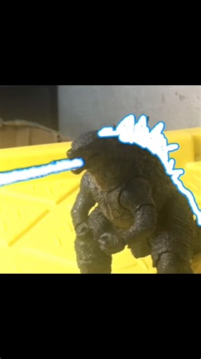 Reanimating Godzilla 2014 in stop motion|age of titans @Wolfiedark7042 @RagingBullDog36 ​⁠