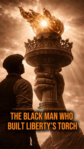 HISTORA on Instagram: "THE BLACK MAN WHO BUILT LIBERTY’S TORCH Do you know… the most famous symbol of freedom on Earth was finished by a Black man history tried to erase? Not a helper. Not an assistant. But the man trusted with the most dangerous part of the Statue of Liberty. His name was Philippe Reed. While engineers designed… and politicians spoke… Reed climbed higher than anyone else. Shaped the copper. Reinforced the flame. Held liberty together with hands that had once been enslaved. They