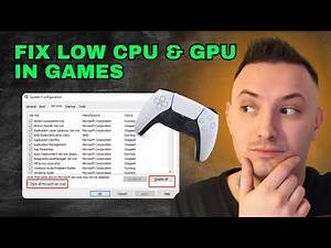 How To FIX Low CPU and GPU Usage in Games (QUICK GUIDE)