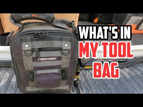 HVAC Tool Bag Set Up