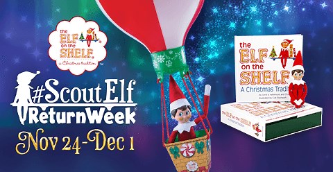 Scout Elf Return Week™ | The Elf on the Shelf