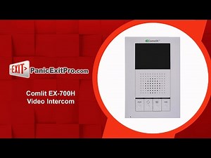 How To Use Comlit EX-700H Video Intercom System