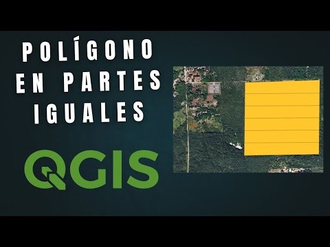 How to divide a polygon into equal parts in QGIS