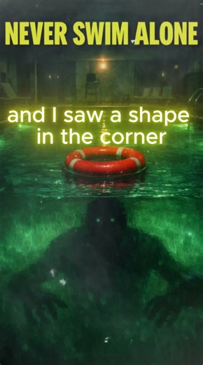 NEVER SWIM ALONE AT NIGHT