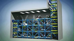 [Hot Item] Multi-Levels Horizontal Circulation Steel Structure Parking System /Car Parking