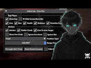NEW IOS PANEL FREEFIRE 😱|FREEFIRE IPHONE PANEL😱IOS SCRIPTABLE FREEFIRE |ANTIBAN