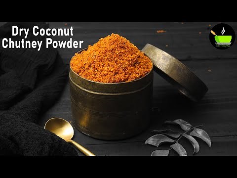 Chutney Powder Recipe | Dry Coconut Chutney Powder | Best Side Dish For Idli Dosa | Chutney Podi