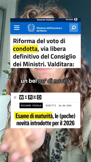 6.2K views · 83 reactions | La storia che devi conoscere oggi, 8 settembre 2025: il ritorno a scuola porta con sé tutta una serie di novità per quest'anno. Ce ne parla ﻿Camilla Ferrario﻿ #news #mondo #notiziadelgiorno #scuola #rientro #settembre #novità #annoscolastico #nuoveregole | Will Media | Facebook