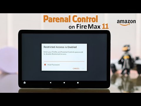Amazon Fire Tablet: How to Setup Parental Control on Max 11!