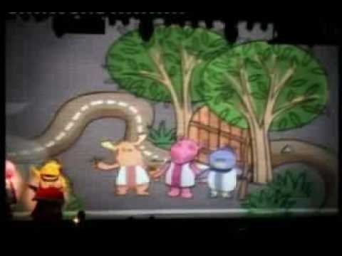 BACKYARDIGANS EN VIVO!! Parte 1 !!2008!! Bailarina Erika Miranda