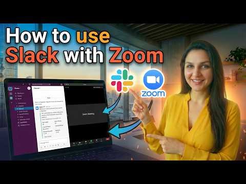 How to use Slack with Zoom