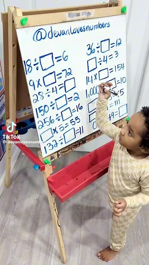22K views · 550 reactions | 2 Year Old Solving Missing Number Equations. | Powerful Blk Stories | Facebook