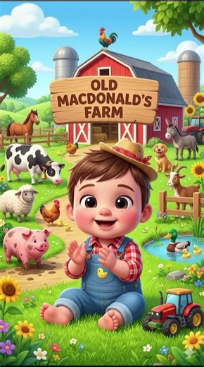 Old McDonald Had a Farm - Fun Baby Song