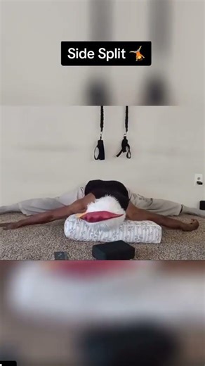 Side split progression Intermediate #Taekwondo #karate #mma