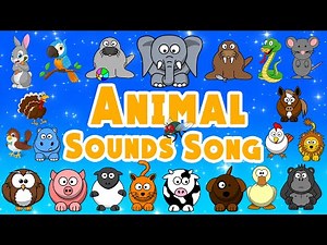 The Animal Sounds Song | Nursery Rhymes for Toddlers | LittleKidsTV