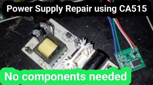 Power Supply Repair using CA515 Power Module | Bravin Rajagopal