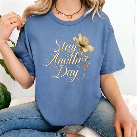 Stay Another Day, Resurrection Message, Easter Sunday, Clothing Easter T-shirt, Sizes L-5XL - Etsy