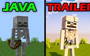 我的世界：java游戏与预告片做对比，还是预告片顺眼