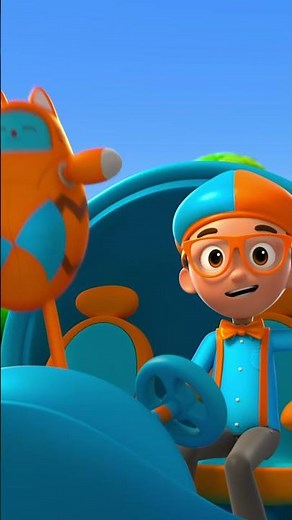 Watching Ants Walk in Line 🐜 Learn with #Blippi #BlippiWonders #Shorts