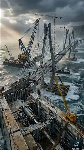 Real Engineering: Building a Massive Bridge in Rough Seas
